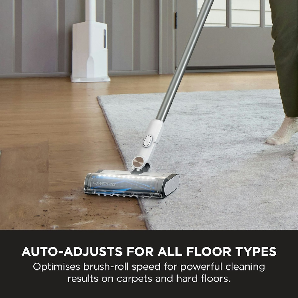 image 1 of Shark Clean and Empty Cordless Vacuum Cleaner and Auto-Empty System BU3521UK