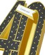 image 5 of 3D Design with Gold Foil Finish Open 40th Birthday Card