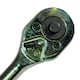 image 3 of 3/8" Dr Ratchet Handle Socket Wrench 24 Teeth Quick Release Oval Head
