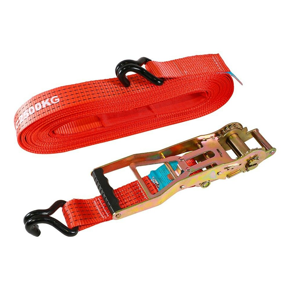 image 1 of Timco - Ratchet Strap - J Hook - Heavy Duty (Size 15m x 50mm - 1 Each)