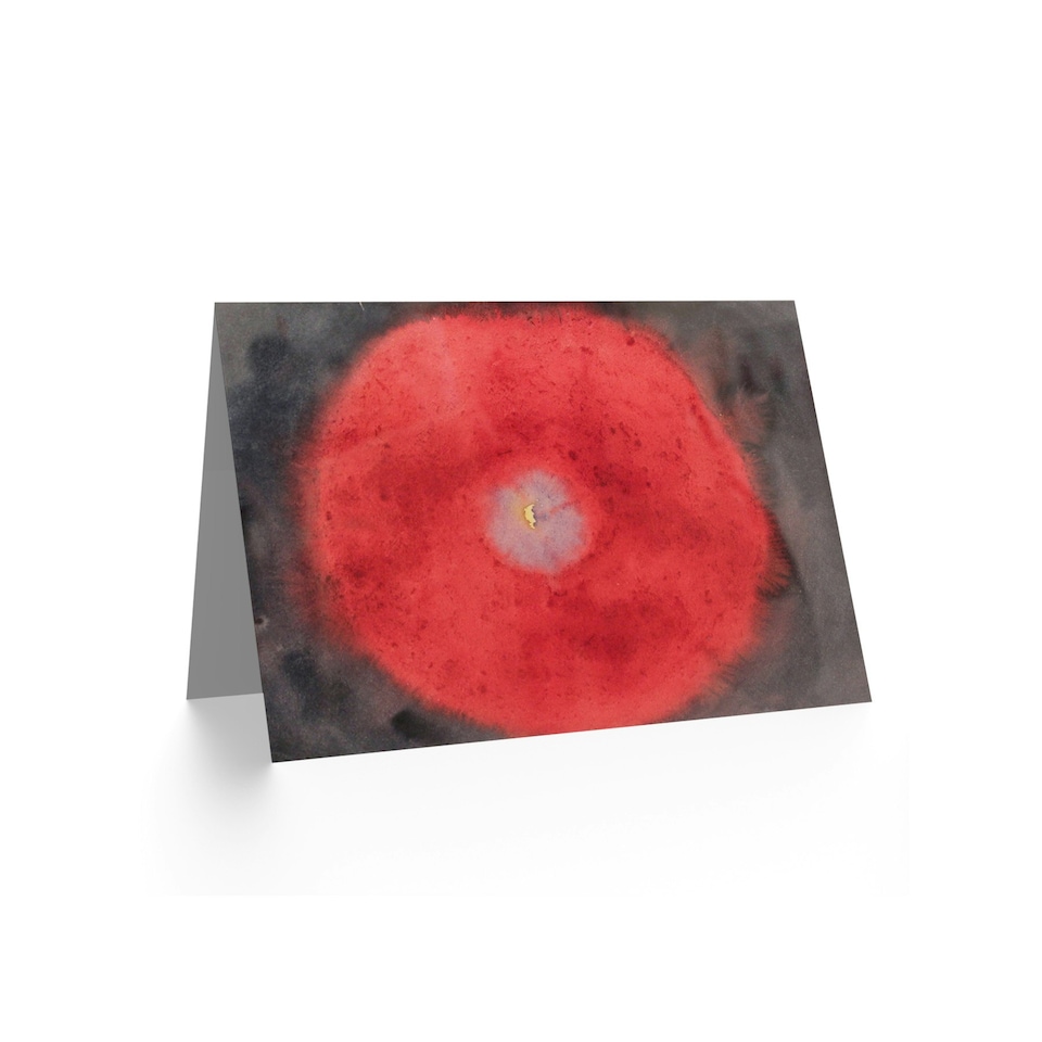 image 1 of Abstract Hilma Af Klint 1922 Birch Birthday Card