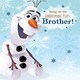 image 5 of For Brother Frozen Olaf Christmas Card