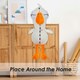 image 9 of Zipper Goose Goose Duck Soft Toy Cute Plushie Huggable Cuddly 30cm White