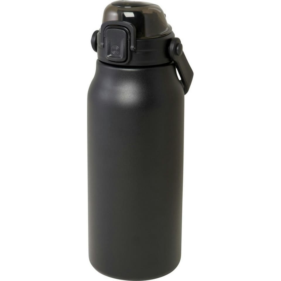 image 1 of Giganto Recycled Stainless Steel 1.6L Insulated Water Bottle - Solid Black - One Size