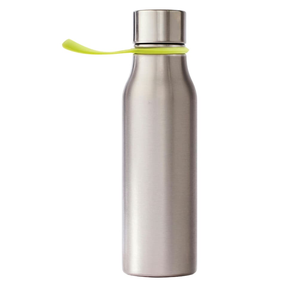 image 1 of Vinga Steel 550ml Water Bottle - Lime - One Size Green | One Size