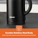 image 8 of GEEPAS Electric Kettle | 1.8L  Stainless Steel, 1800W Matte Black
