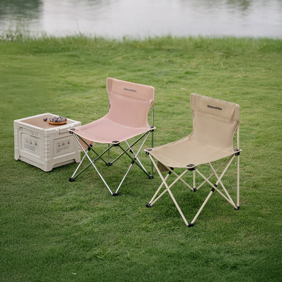 image 1 of Folding Camping Chair | Black | Black