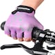 image 2 of Meteor Kids Bike Gloves – Breathable, Non-Slip, Padded for Comfort & Safety Purple | Purple Flower | JR S
