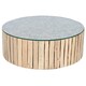 image 1 of Centre Table Home ESPRIT Natural Crystal Eucalyptus wood 90 x 90 x 30 cm