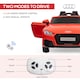 image 4 of HOMCOM 12V Battery Licensed Audi TT RS Ride-On Car w/ Headlight, Red