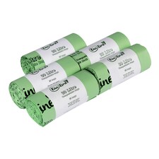 BioLiner 30 Litre Compostable Food Waste Bin Bags - 5 Rolls