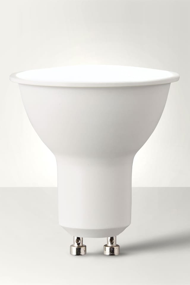 image 1 of ValueLights GU10 Pack of 4 7W Spotlight White Neutral LED Bulbs | White