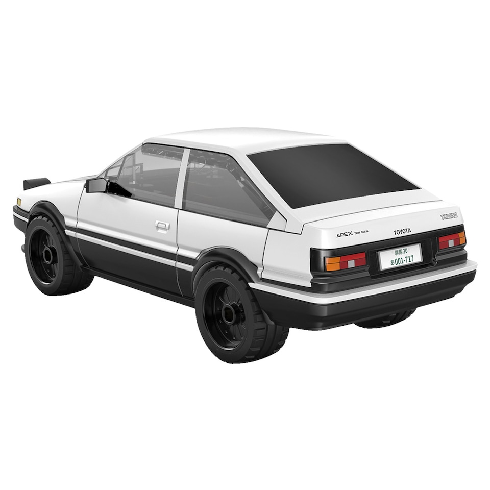 image 1 of CaDa Toyota AE86 Trueno Car 72 Pieces