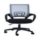 image 2 of Interiors by Premier Frazer Grey Home Office Chair with Black Arms
