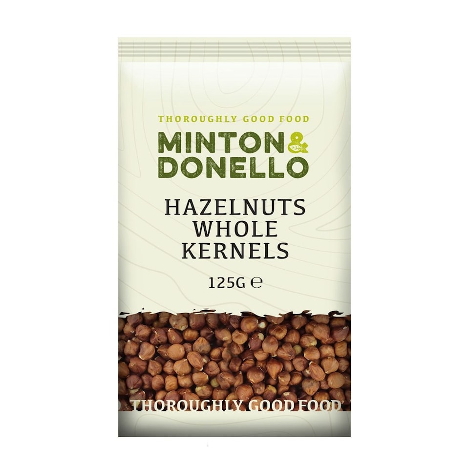 image 1 of Minton & Donello Whole Hazelnut Kernels 6 x 125g