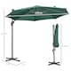 image 5 of Outsunny 3 x 3(m) Cantilever Parasol Garden Umbrella with Cross Base