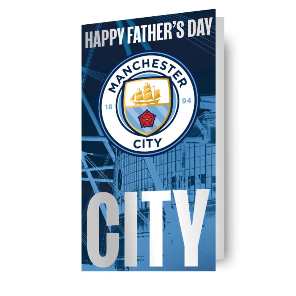Manchester City FC Father's Day Card