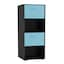 Black & Sky Blue