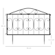 image 7 of Outsunny Decorative Garden Fencing 4PCs Metal Border Edging