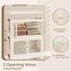 image 7 of COSTWAY 159L Storage Bins Stackable Storage Containers White
