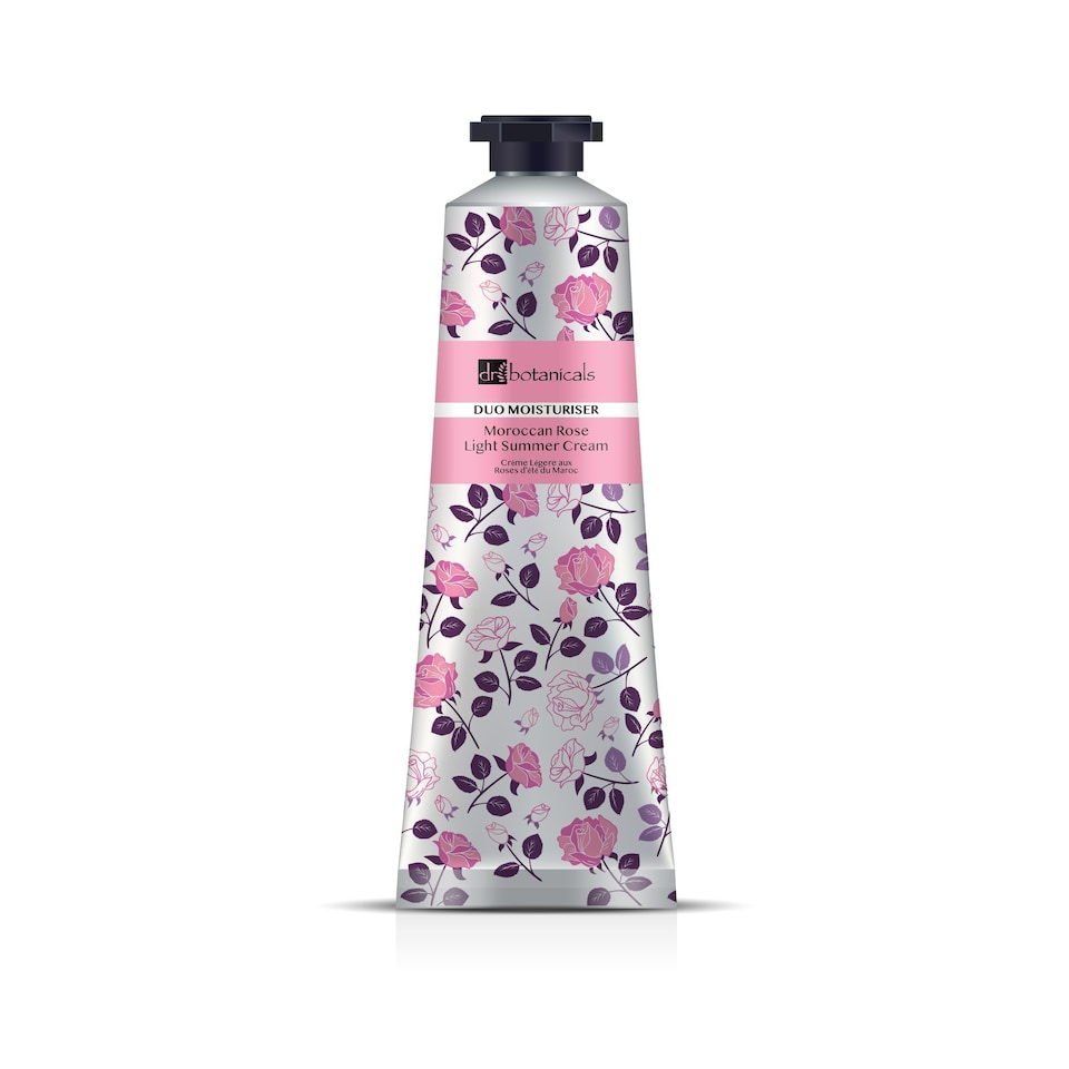 image 1 of Dr Botanicals Anti-Ageing SPF 30 Moroccan Rose Light Summer Body Kit
