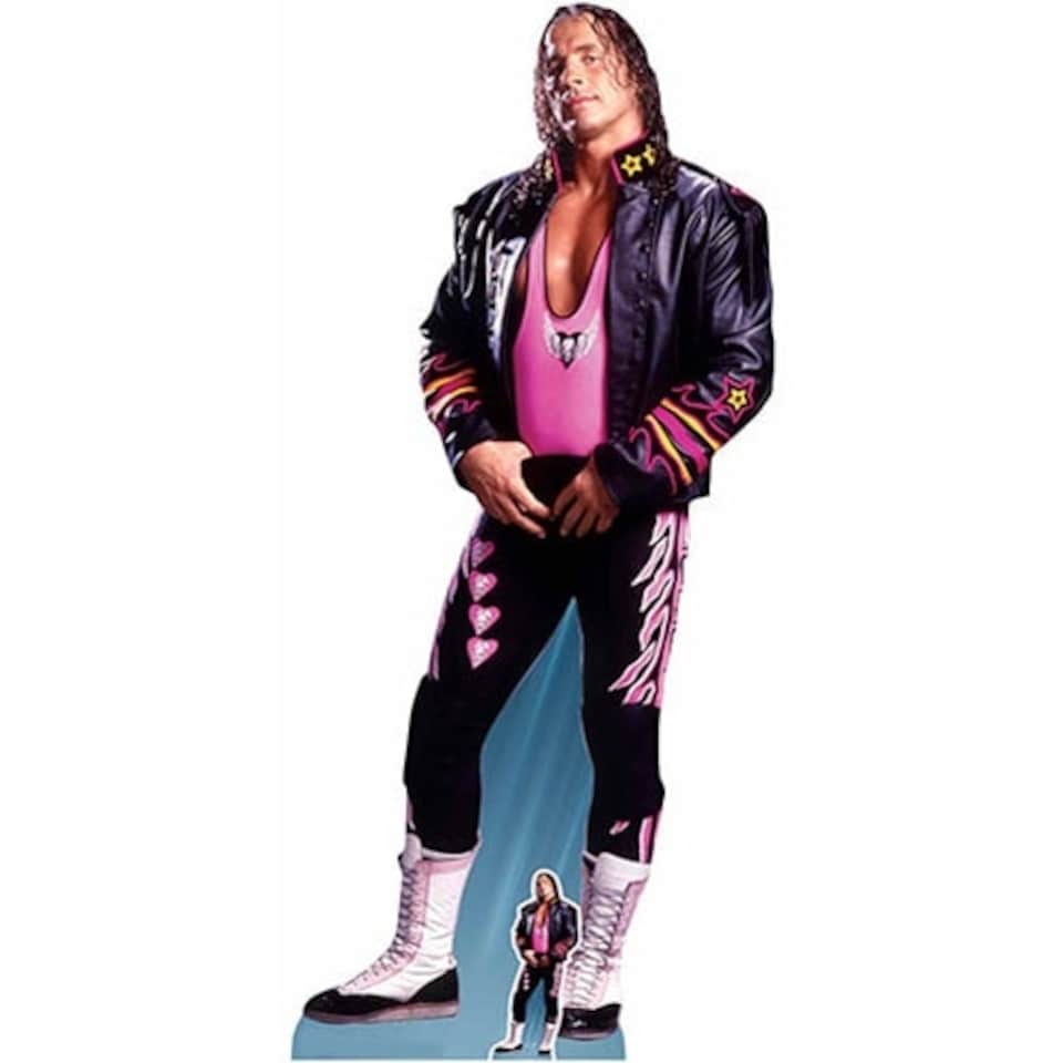 WWE Bret Hart Lifesize Cardboard Cutout 185cm