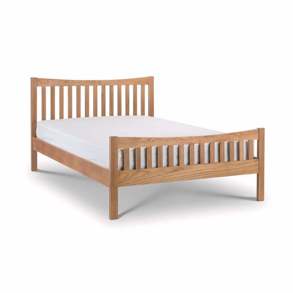image 1 of Sycamore Oak Bed - Double (135cm)