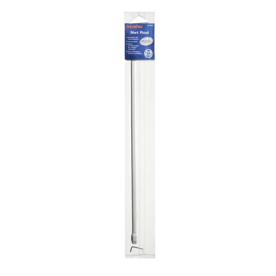 SupaDec Net Rod - White - 80-133cm