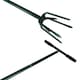 image 9 of Oypla Multi Prong Long Handle Hand Tiller Cultivator Garden Weeder