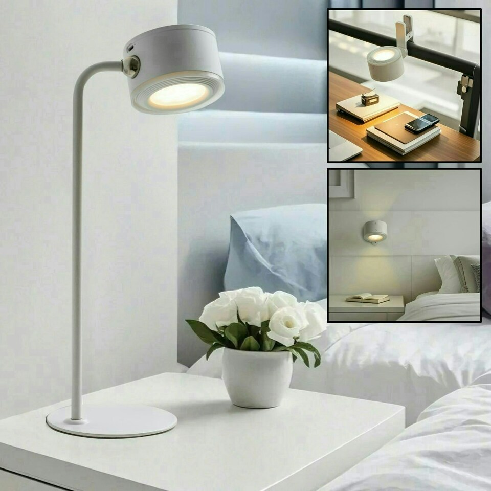 image 1 of Xtralite Geo Circular LED Magnetic Lamp White