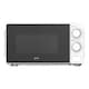 image 2 of Manual Microwave, 700 W, 20 Litre, 35 Minute Timer, White, Igenix IGMS02071W