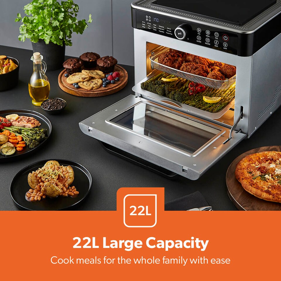 image 1 of Geepas 22L Countertop Convection Air Fryer Oven 1700W