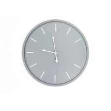 Hill Interiors Karlsson Wall Clock - Grey - 4cm x 49cm