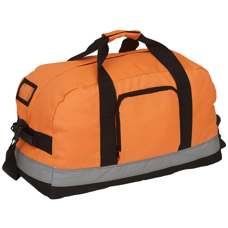 Yoko Hi-Vis Seattle Holdall/Duffle Bag - Orange - One Size