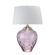 image 1 of Samara Large Table Lamp Plum-tinted Glass