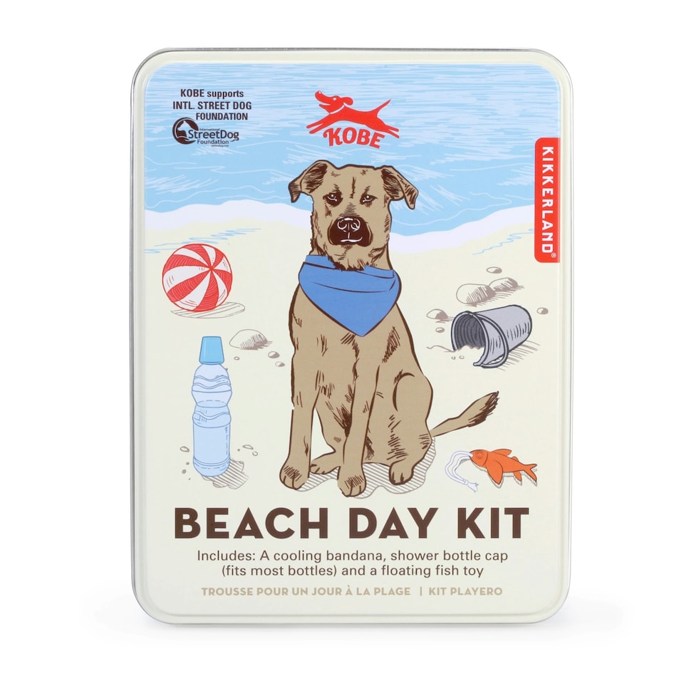 image 1 of Kikkerland Dog Beach Day All In One Kit