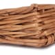 image 5 of Wicker Light Steamed Flat Serving Tray | Brown | Brown | One Size