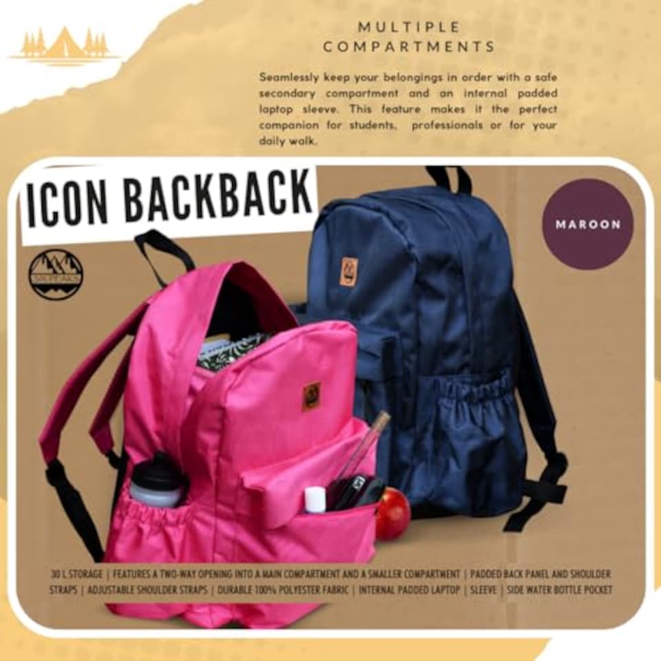 image 1 of Six Peaks Icon Backpack (30L)