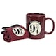 image 2 of Harry Potter Platform 9 3/4 Mug and Sock Set - Maroon/Black - 7 UK-11 UK