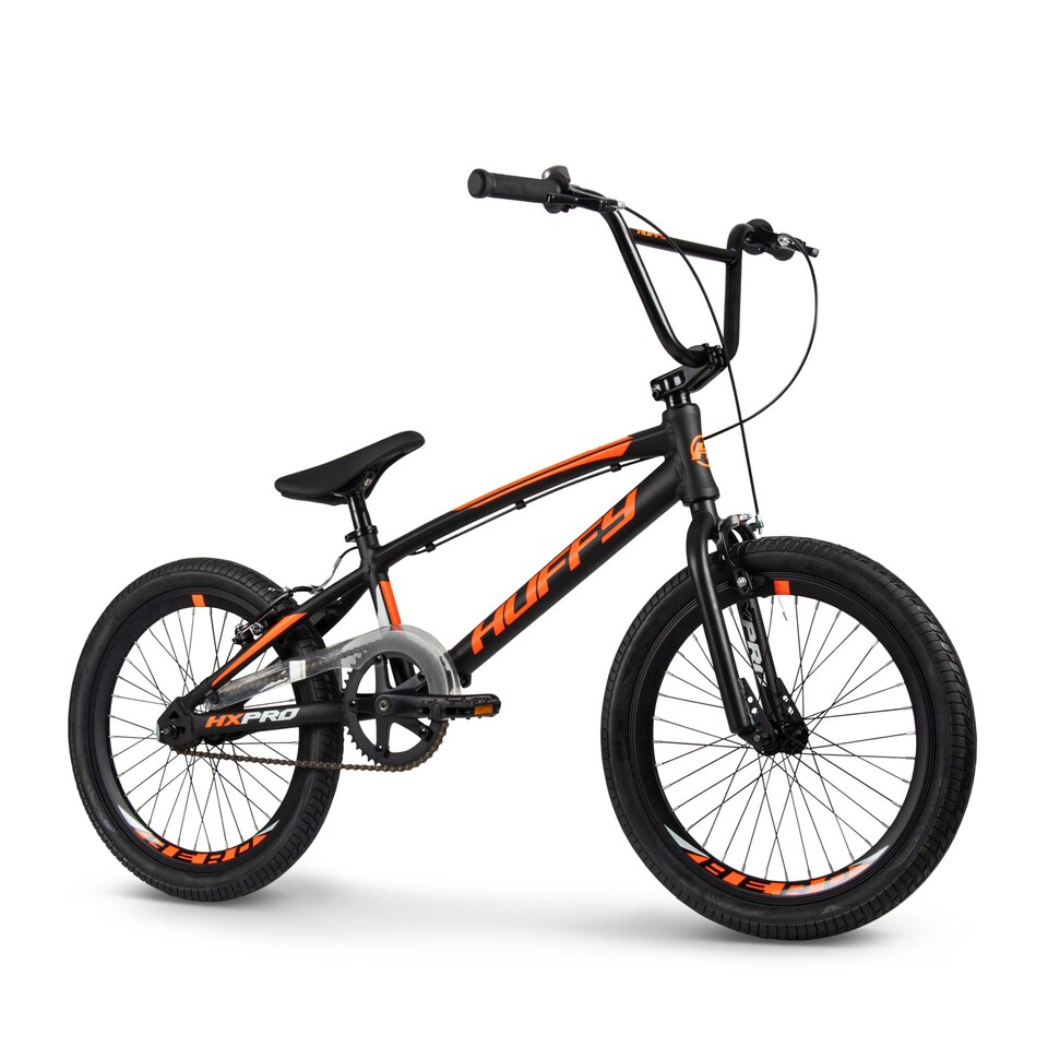 image 1 of HUFFY HX Pro Racer 20-inch Aluminum BMX Race Bike - Black/Orange (53005W)