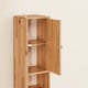 image 9 of SoBuy BZR34-II-SH,Tall Bathroom Storage Cabinet with 4 Adjustable Shelves and 1 Drawer | Brown | Hellbraun | 1