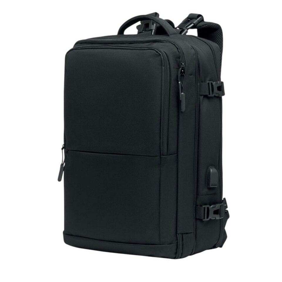 image 1 of MidOcean Sophis RPET Backpack - Black - One Size Black