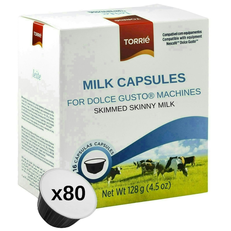 image 1 of Skinny Milk Creamer - Dolce Gusto ® Compatible (80 Pods)