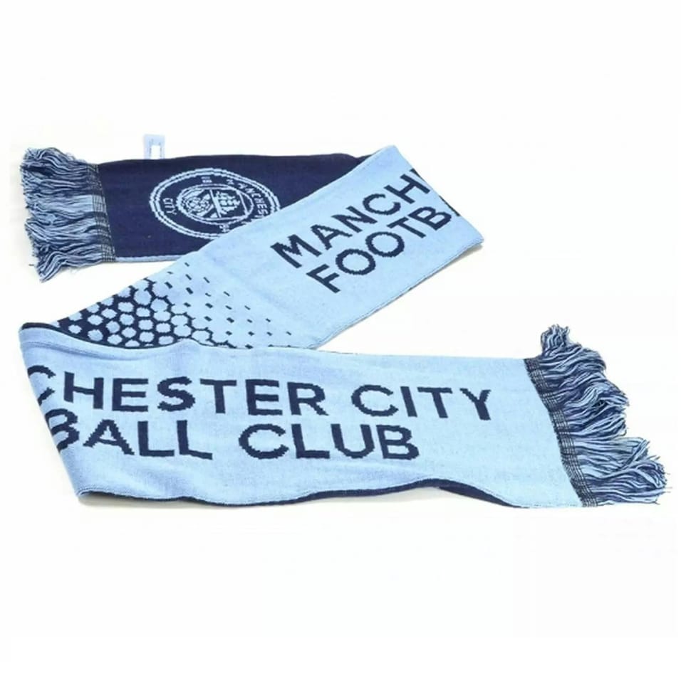 Manchester City FC Fade Scarf | Blue | 1