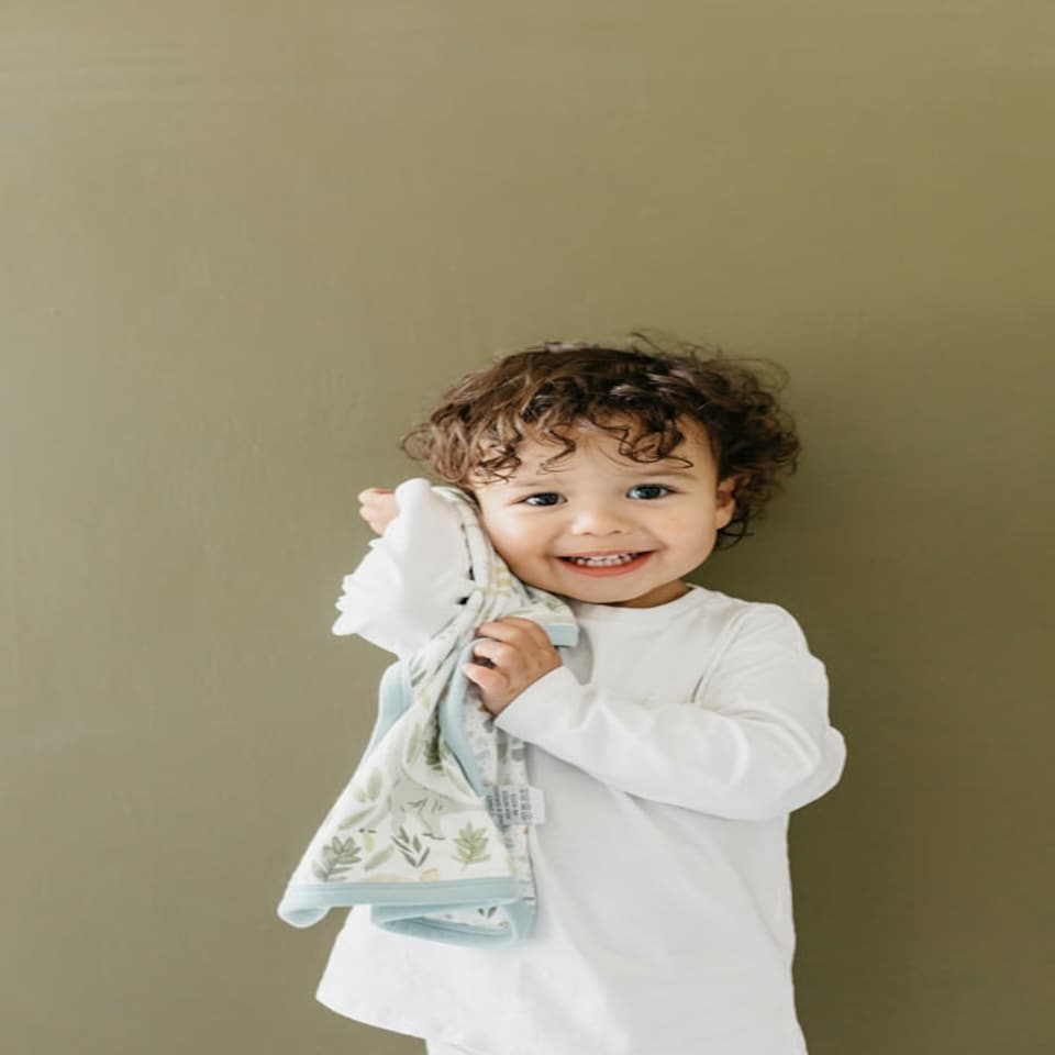 image 1 of Copper Pearl Lovey 3 Layer Comfort Blanket Rex 2Pk