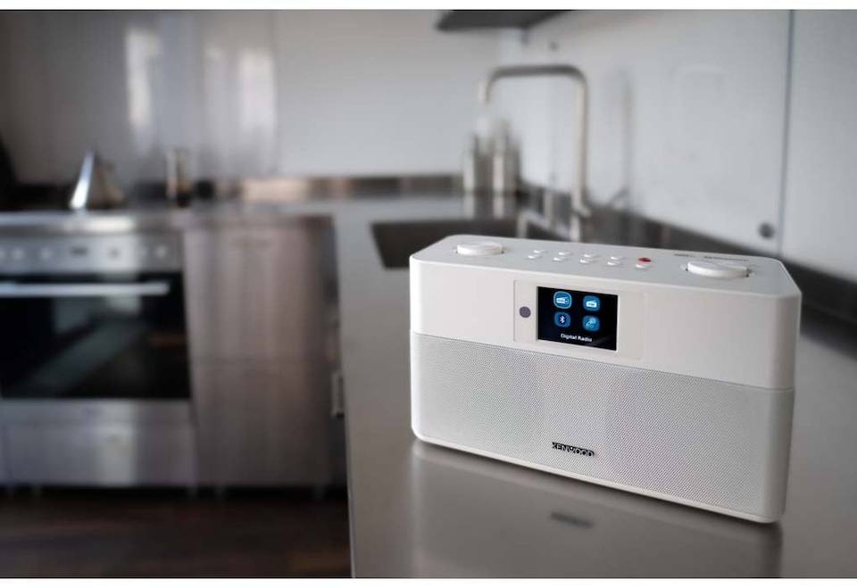 image 1 of Kenwood Audio CR-ST85DAB-W Smart DAB+ Radio - White