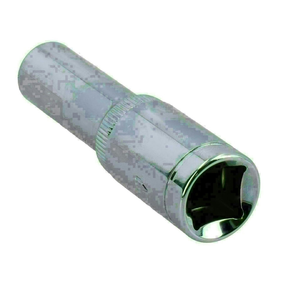 image 1 of 11mm 1/2in Drive Double Deep Long Reach Metric Socket 12 Point Sided Bi-hex