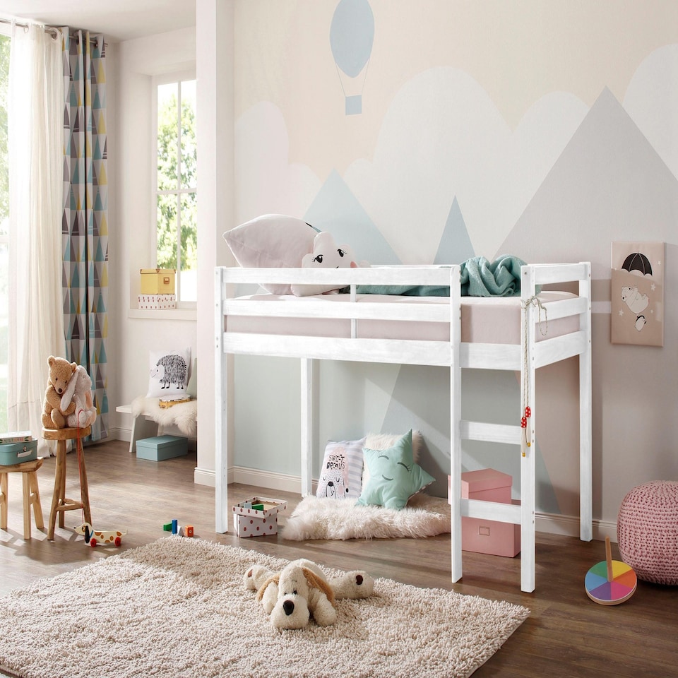 image 1 of Alpi Midsleeper 90cm in White 208x103x111cm