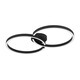 image 3 of EGLO Amandolo Black LED Aluminium & Steel Ceiling Light