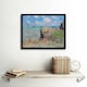 image 2 of Claude Monet Cliff Walk At Pourville Home Decor 12x16" Framed Wall Art Print